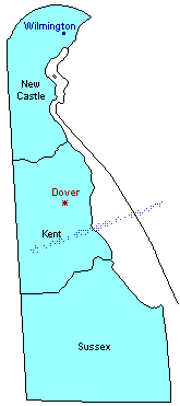 Delaware County Map